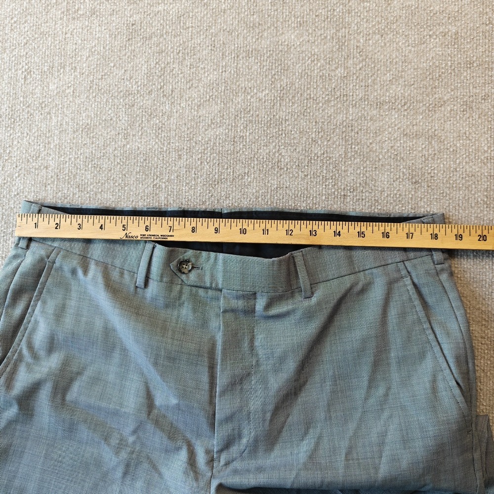 Brooks Brothers 1818 Fitzgerald Men's 44L Taupe Gray Saxxon Suit And Pants 38x32 - Picture 7 of 16